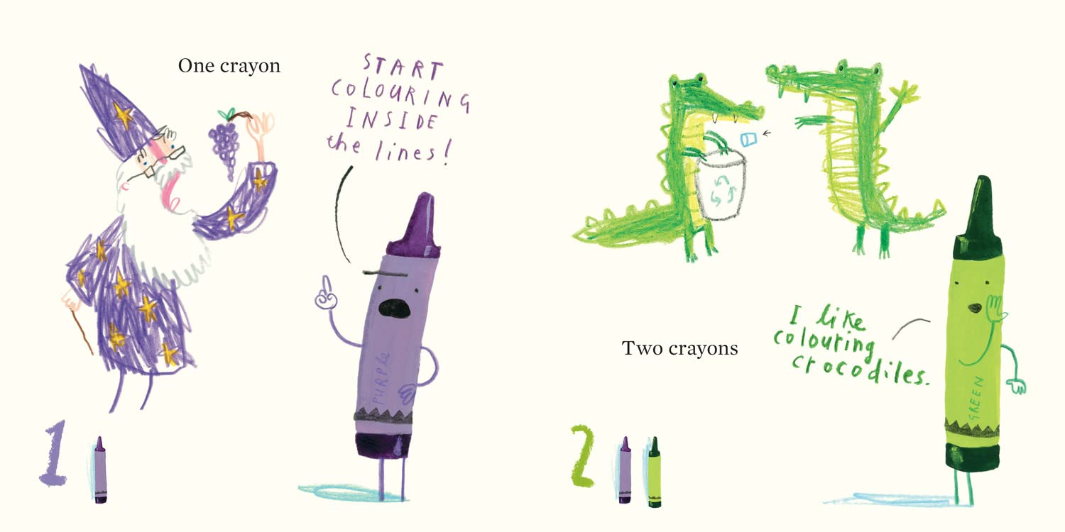 The Crayons Book Of Numbers