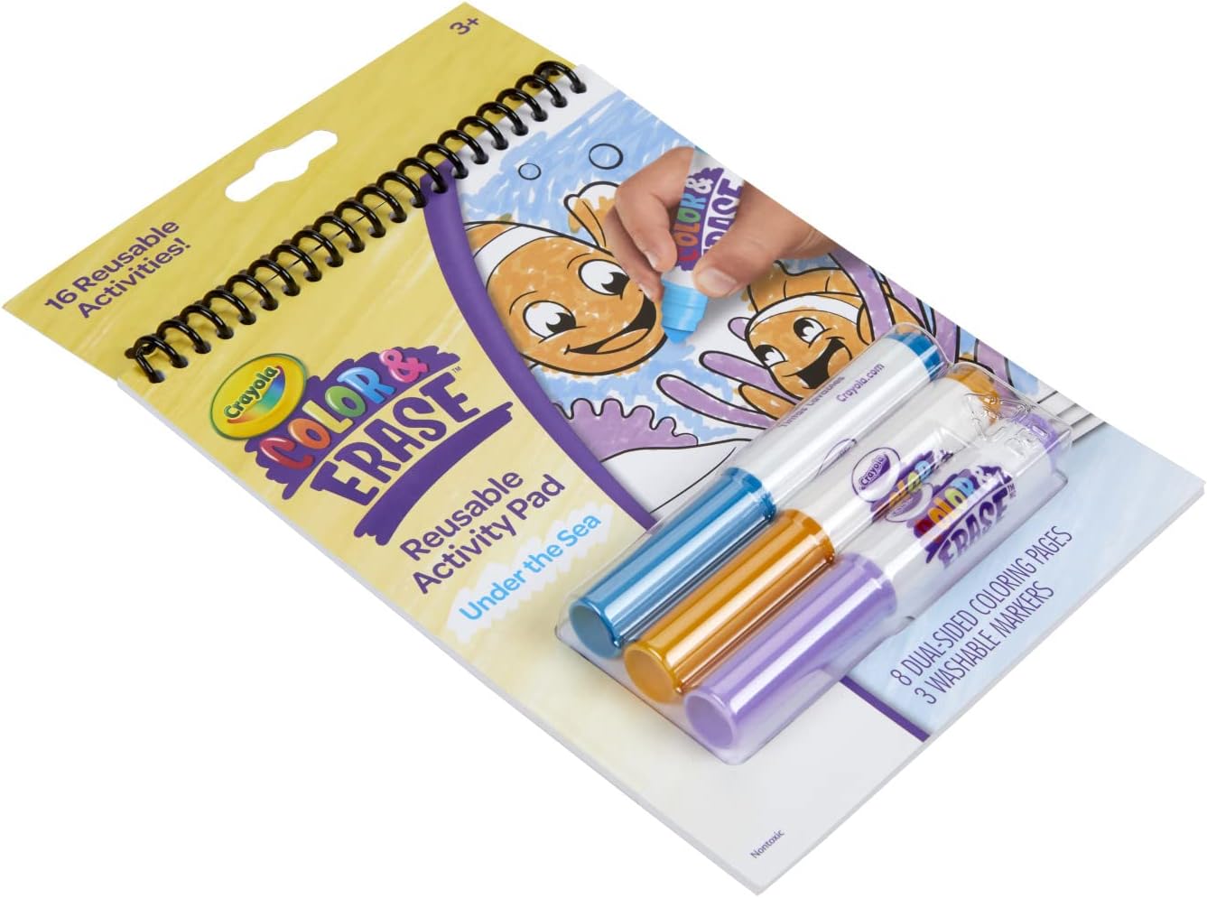 Crayola Sea Color and Erase Reusable Activity Pad