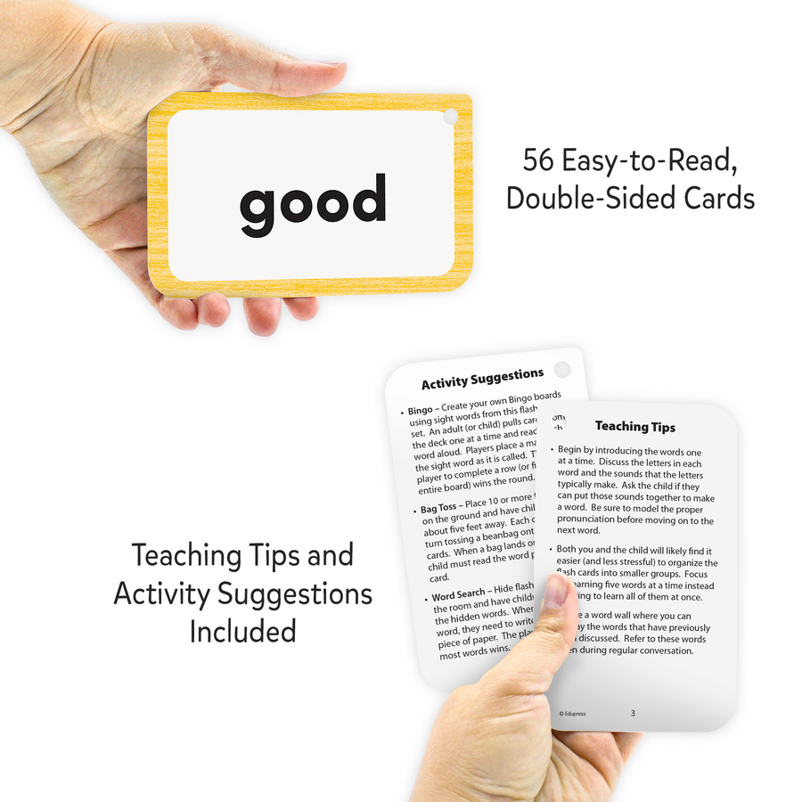 Teacher Created Resources Sight Words Flash Cards - 4 Letter Words