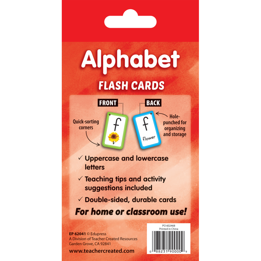 Teacher Created Resources Alphabet Flash Cards