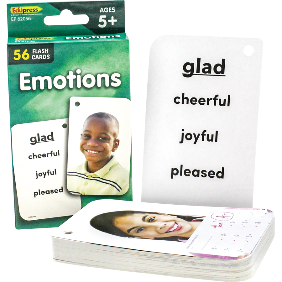 Teacher Created Resources Emotions Flash Cards