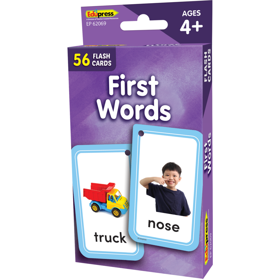 Teacher Created Resources First Words Flash Cards