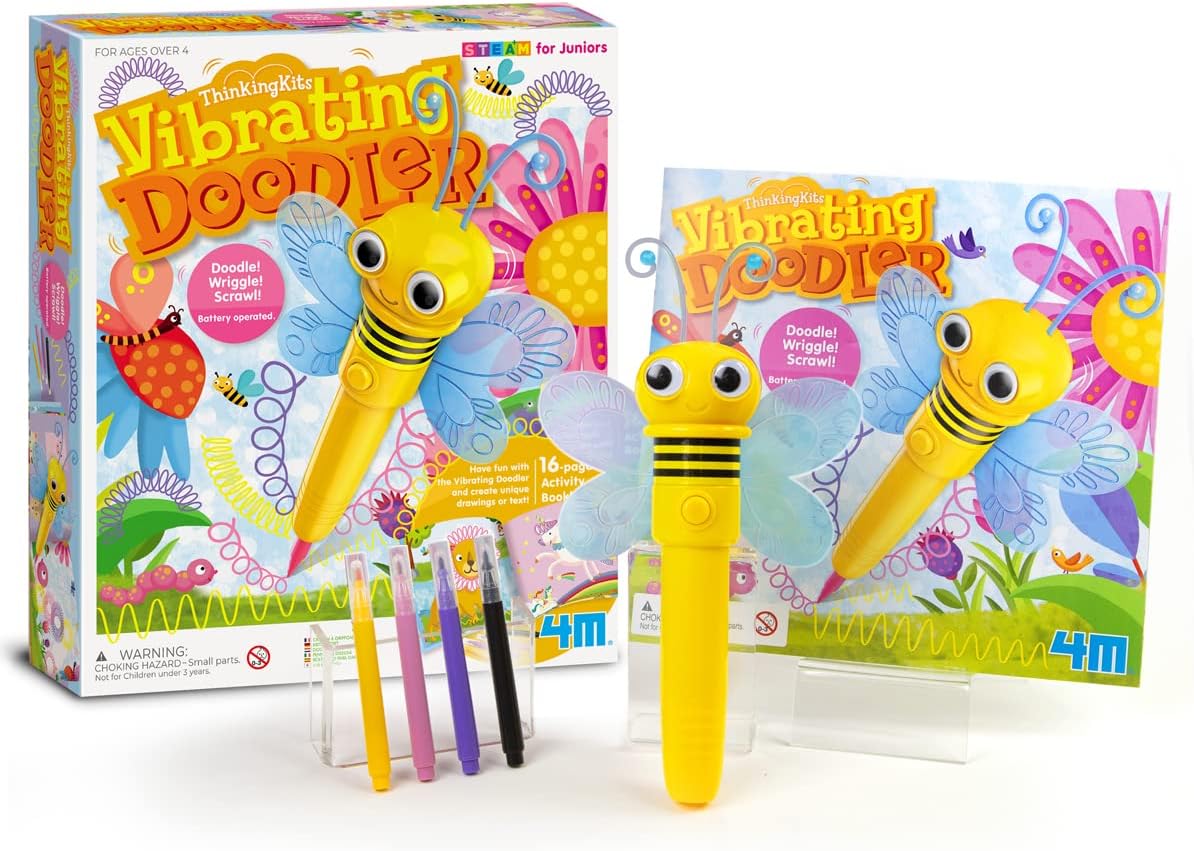 4M ThinkingKits STEAM for Juniors Vibrating Doodler