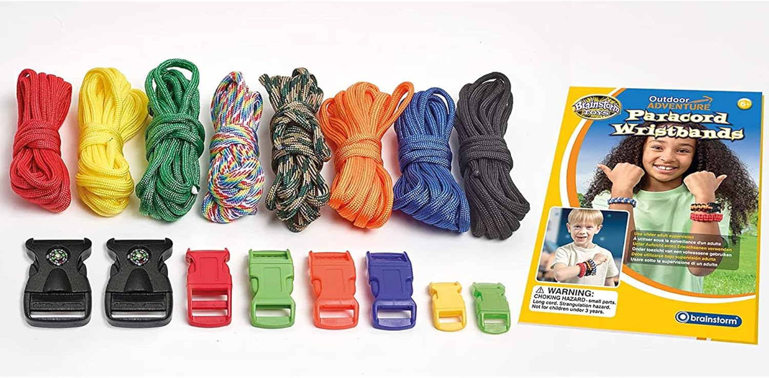 Brainstorm Outdoor Adventure Paracord Wristbands