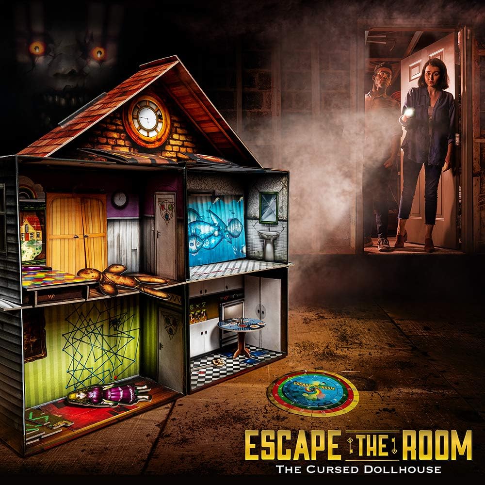 ThinkFun Escape The Room: The Cursed Dollhouse