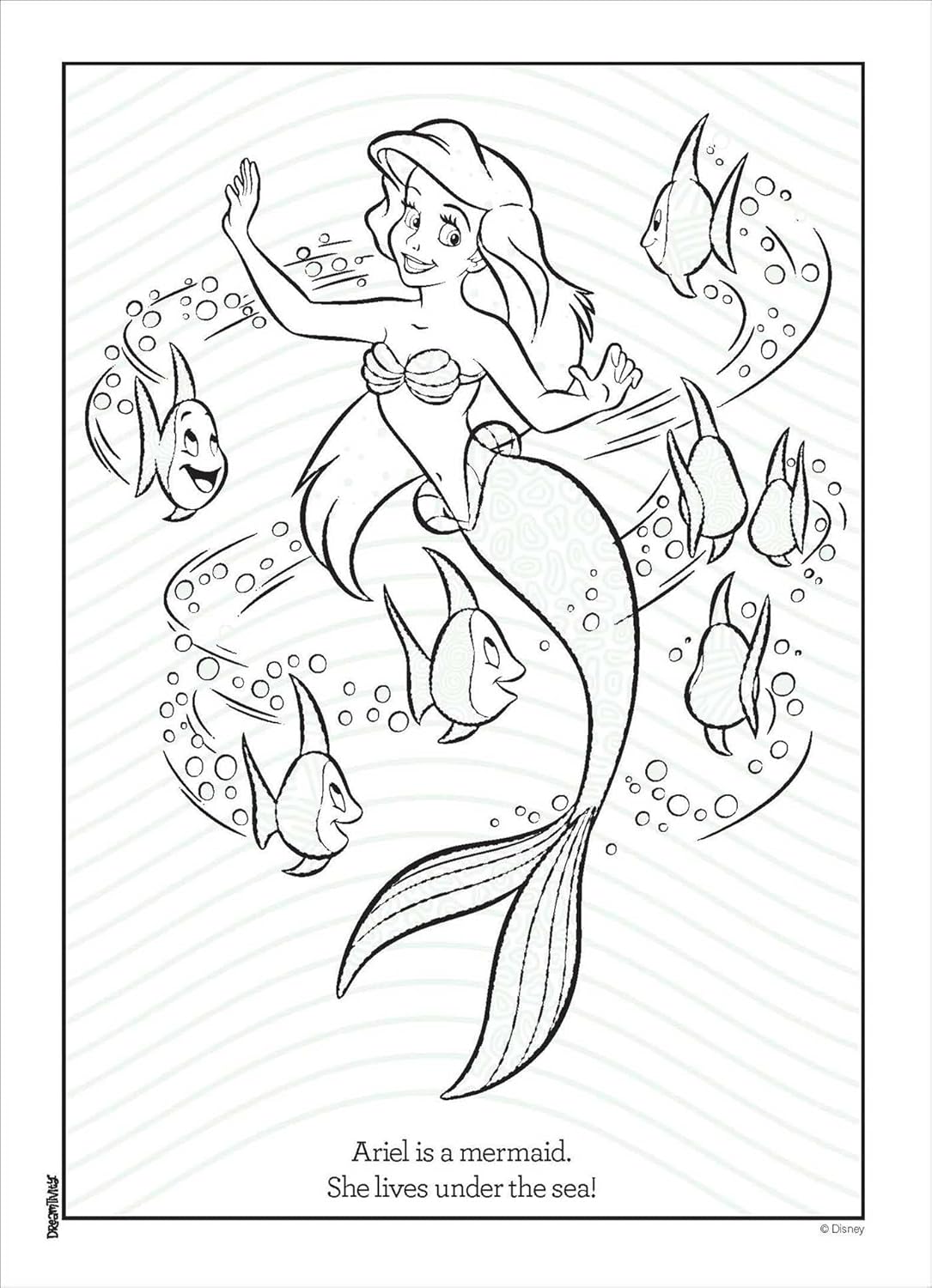 Disney Little Mermaid: Magic Pattern Reveal: Ocean Explore