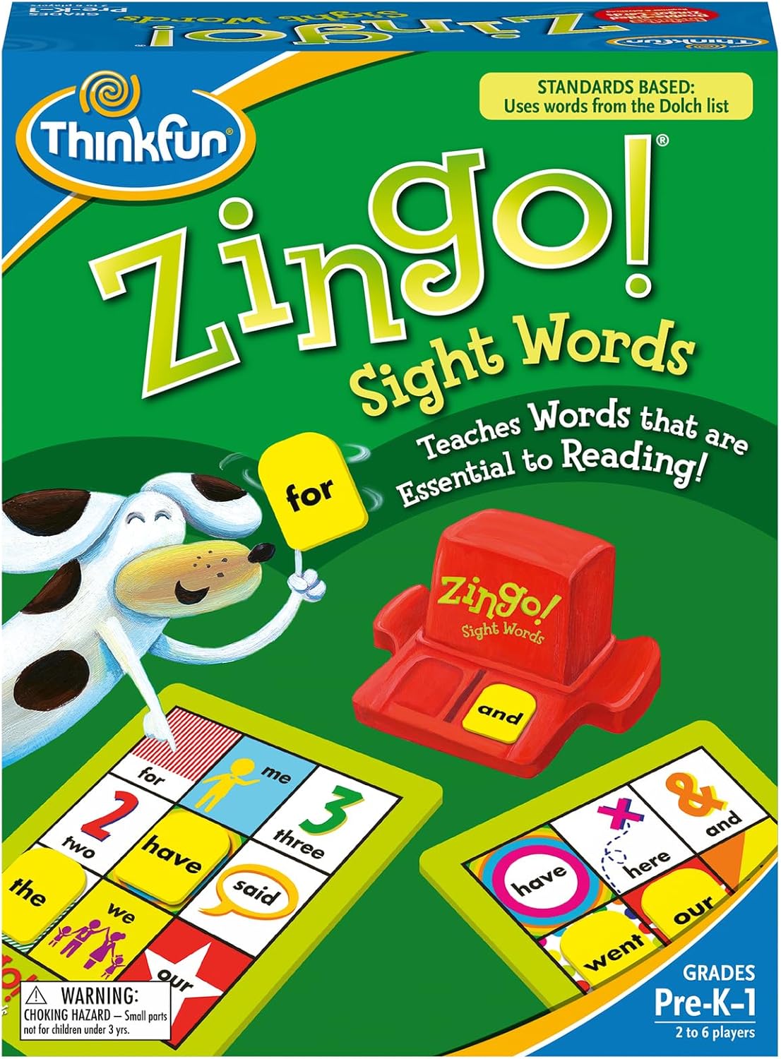 Thinkfun Zingo! Sight Words