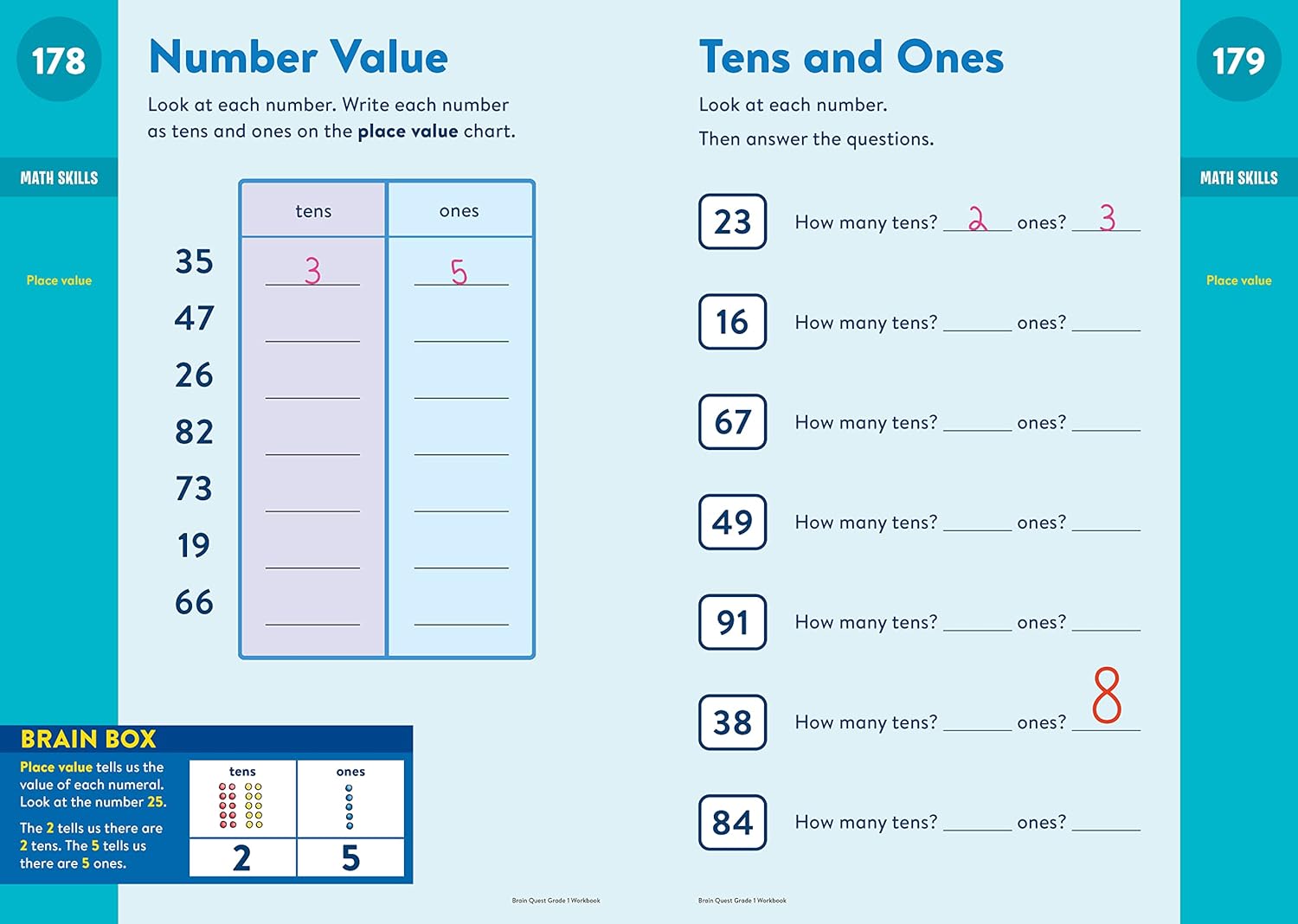 Brain Quest Workbooks: Grade 1