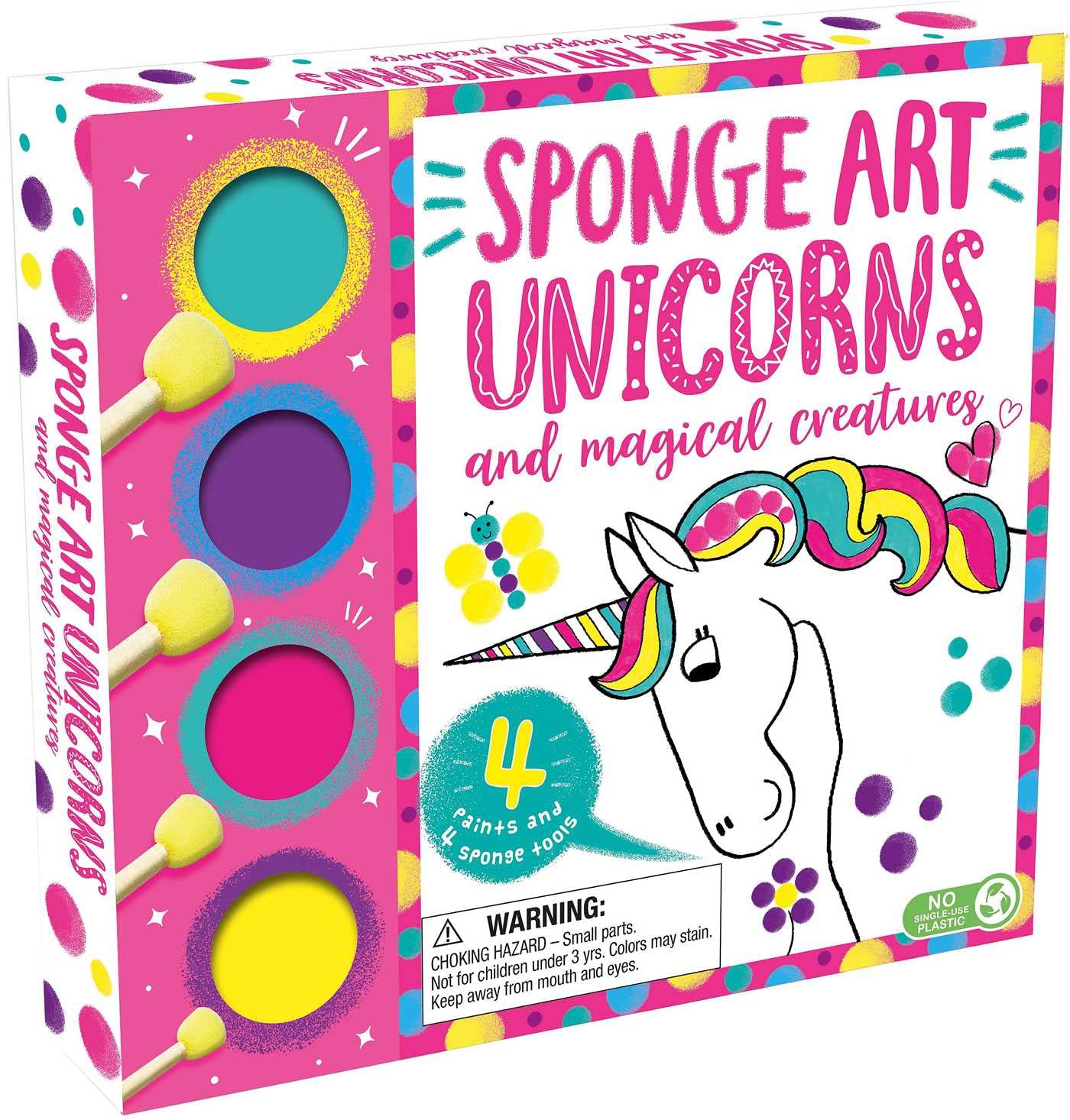 Craft And Carry Activity Kit Sponge Art Unicorns