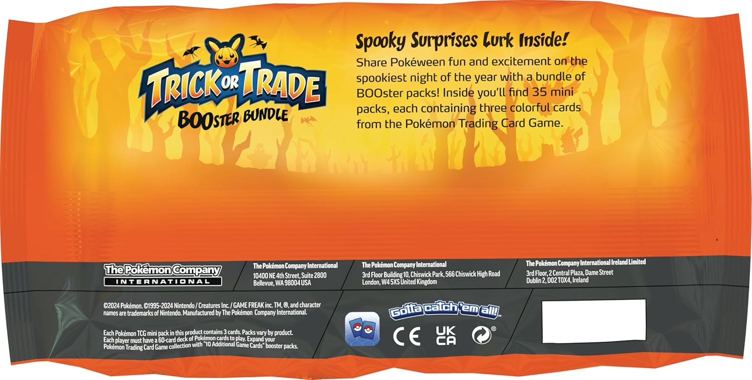 Pokemon TCG Trick Or Trade BOOster Bundle