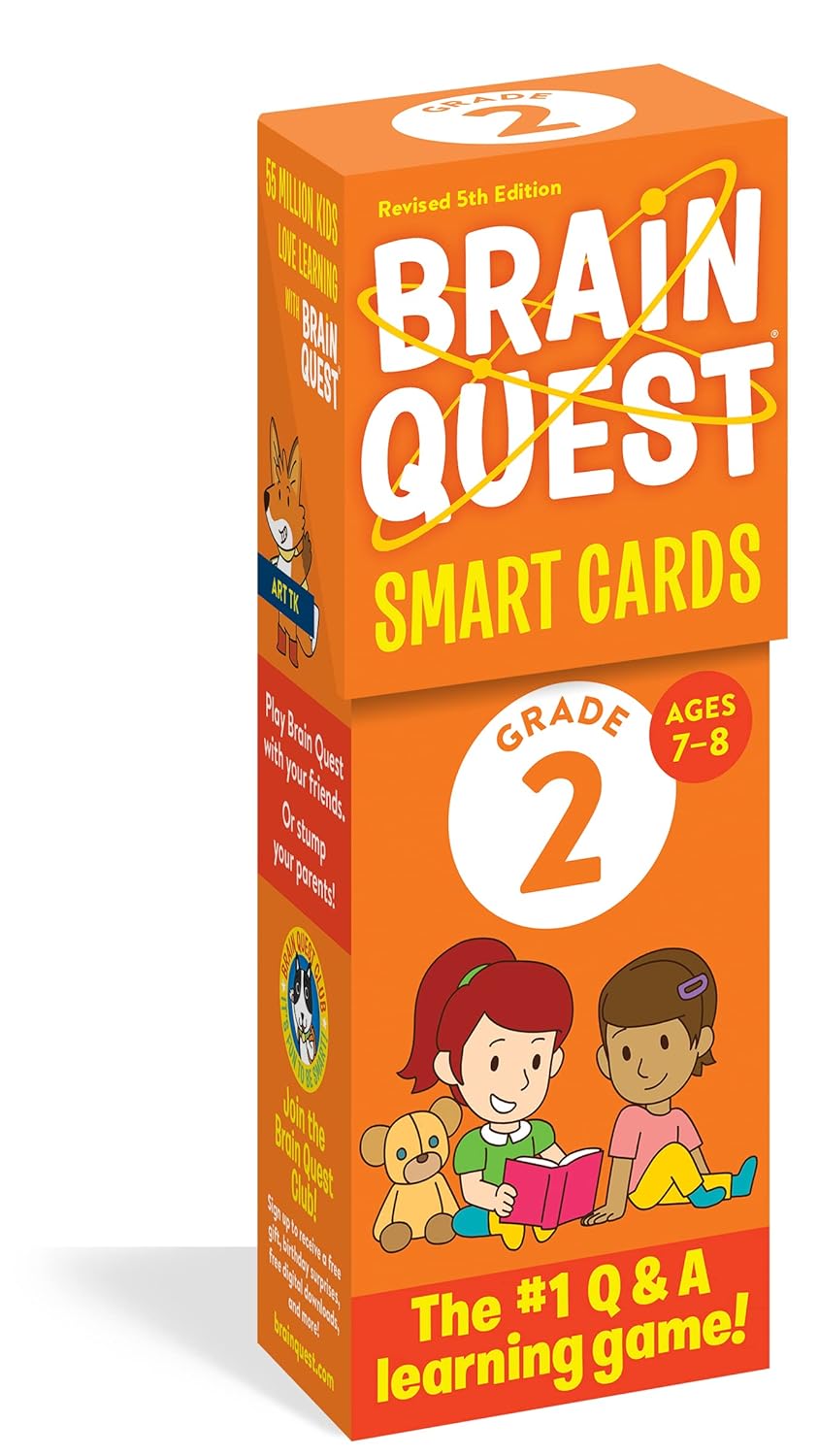 Brain Quest Smart Cards: Grade 2 (Ages 7-8)