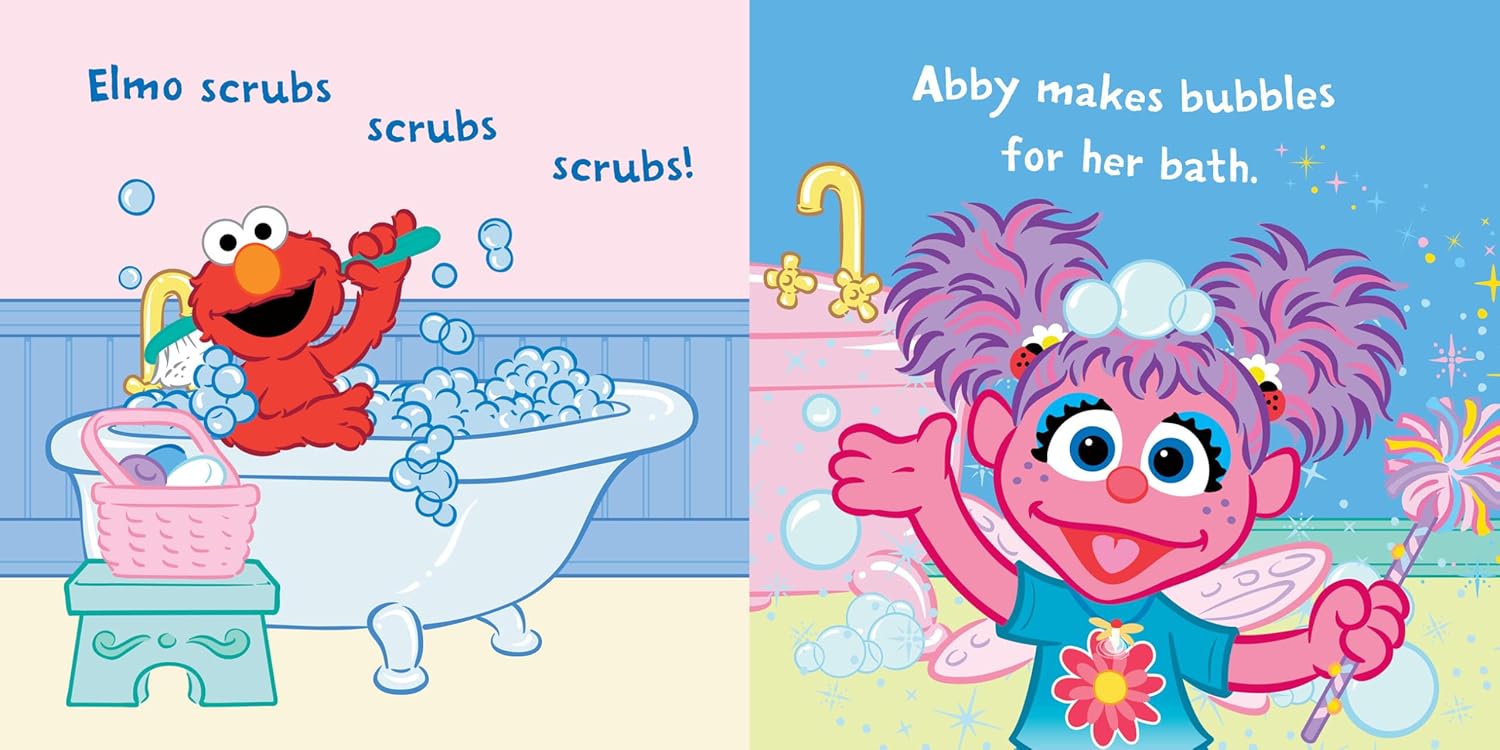 Indestructibles: Sesame Street: Lets Take a Bath!