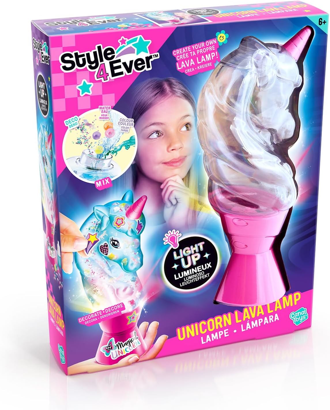 Style 4 Ever Unicorn Lava Lamp DIY