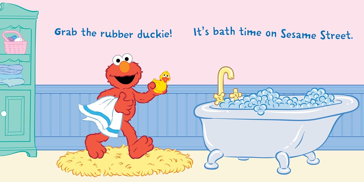 Indestructibles: Sesame Street: Lets Take a Bath!