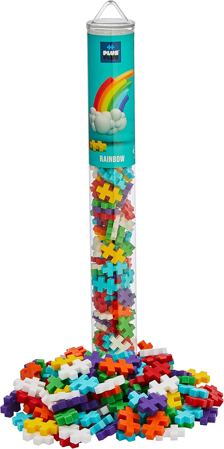 Plus-Plus Rainbow Mix Tube (100 pcs)