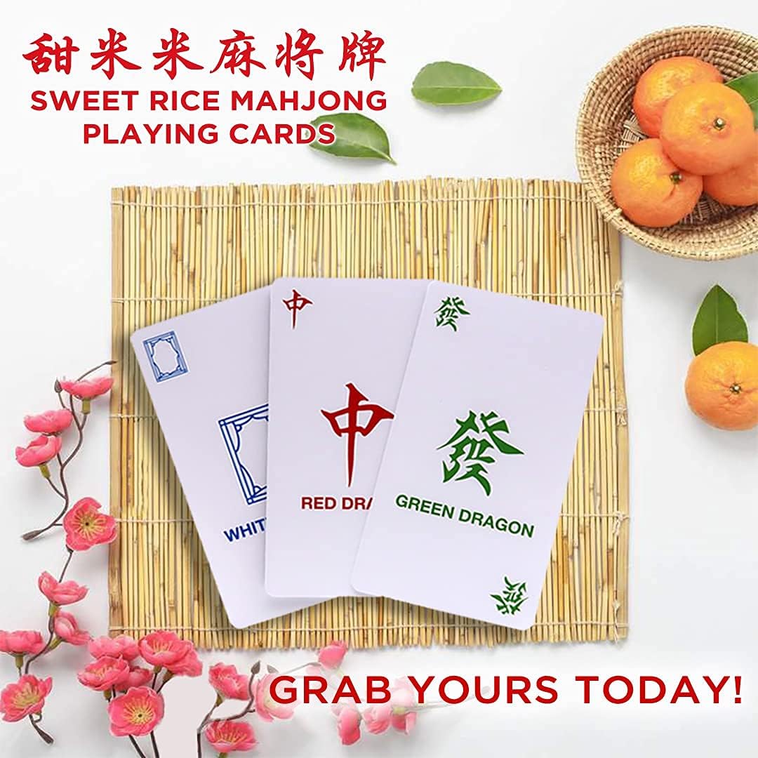 Sweet Rice Mahjong Playing Cards