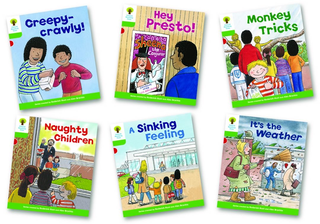 Oxford Reading Tree: Level 2: Patterned Stories: Mixed Pack of 6