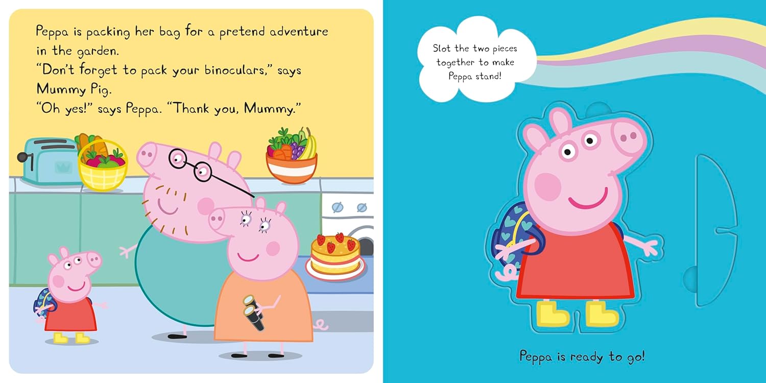 Peppa's Unicorn Adventure (A Press-Out-and-Play Book)