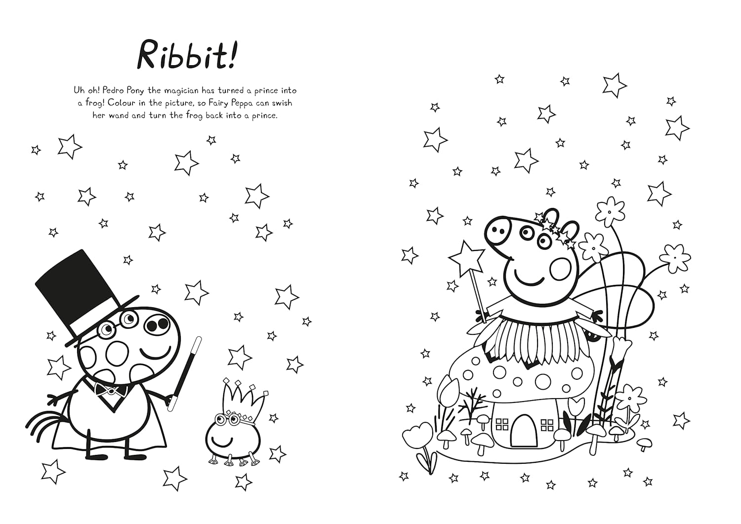 Peppas Magical Adventures Bumper Colouring Book