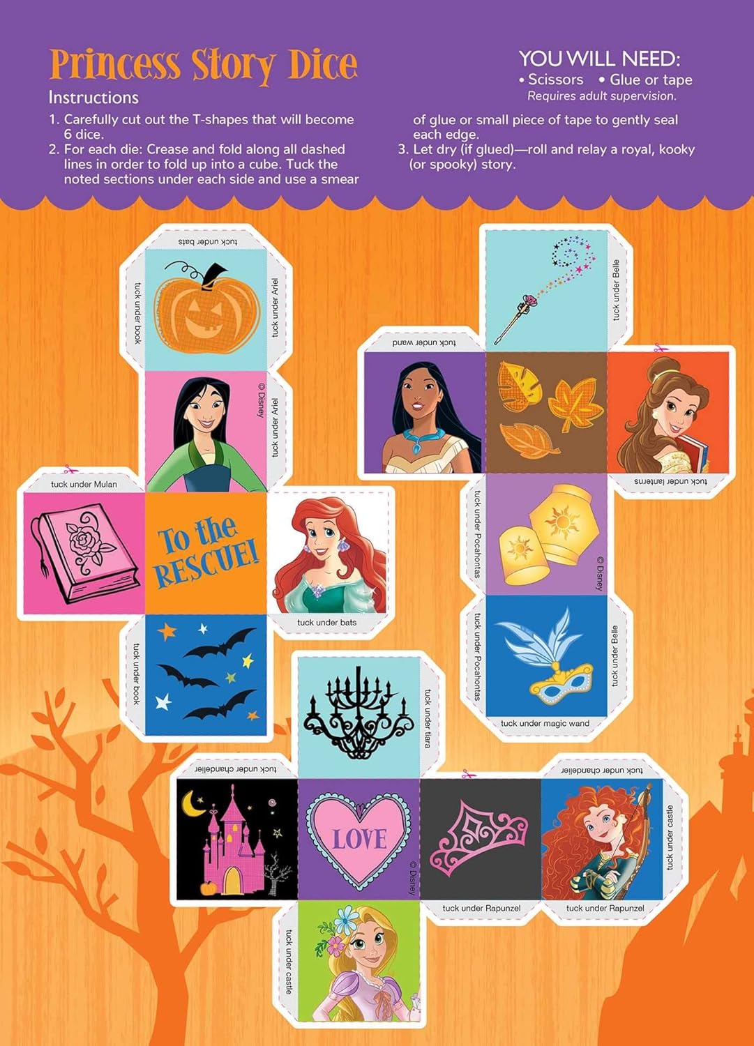 Disney Princess Color & Craft: The Magic Of Fall