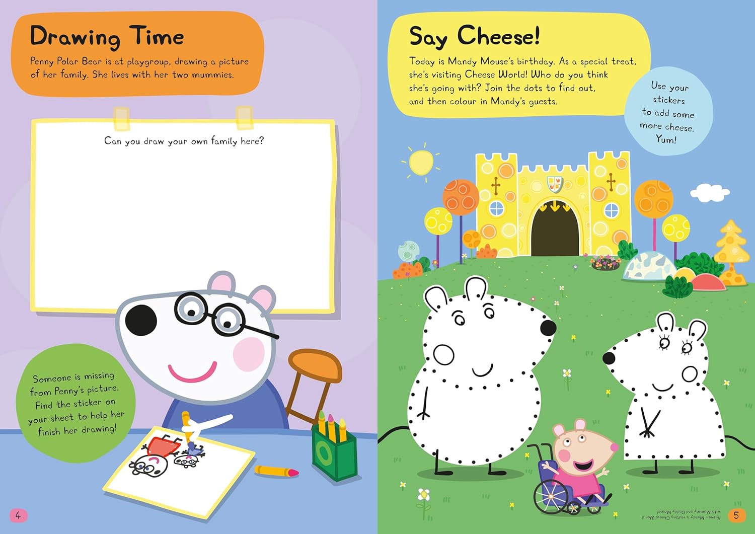 Peppa Pig: Fantastic Families Sticker Activity Book