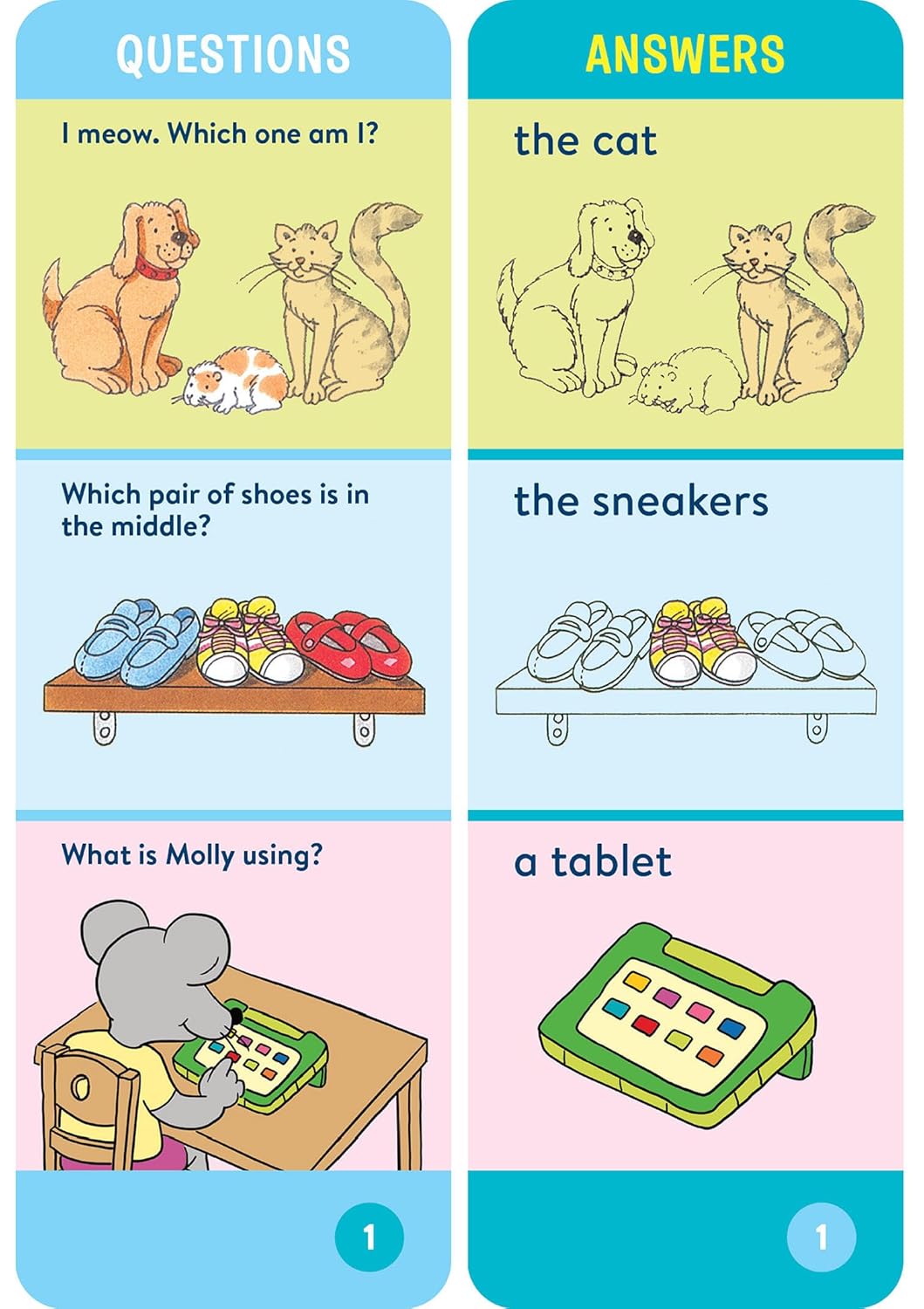 Brain Quest Smart Cards: For Threes (Ages 3-4)