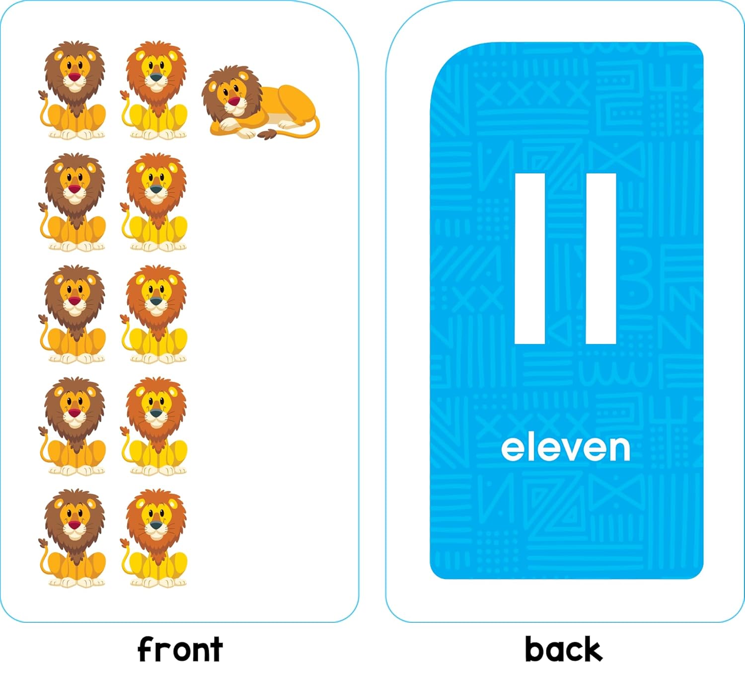 School Zone Flashcards: Numbers 0-25