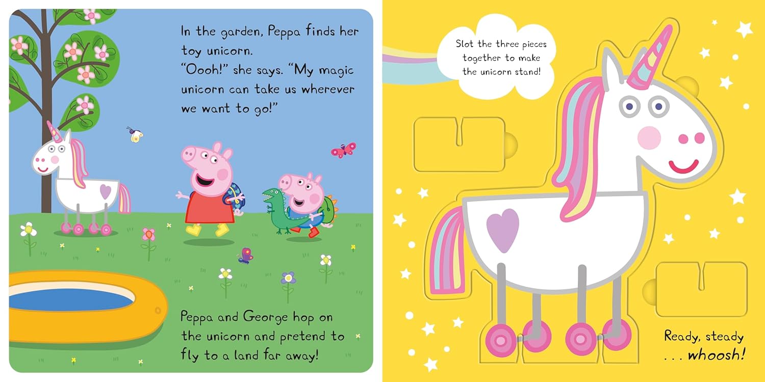 Peppa's Unicorn Adventure (A Press-Out-and-Play Book)