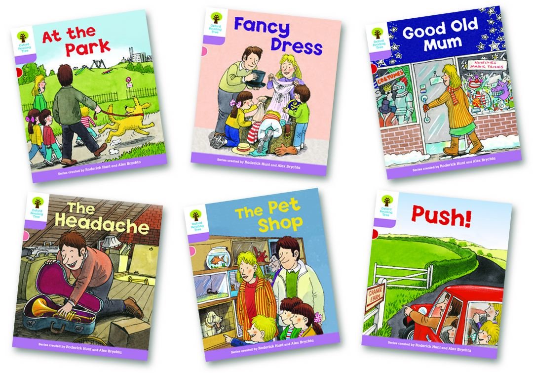 Oxford Reading Tree: Level 1+: Patterned Stories: Mixed Pack of 6