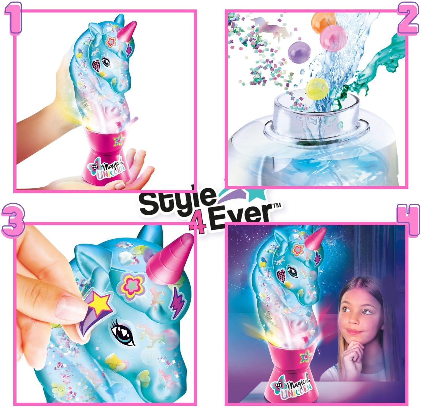 Style 4 Ever Unicorn Lava Lamp DIY