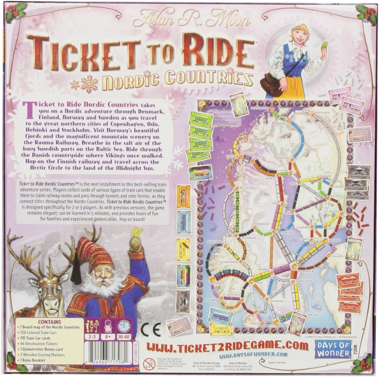 Ticket To Ride Nordic Countries