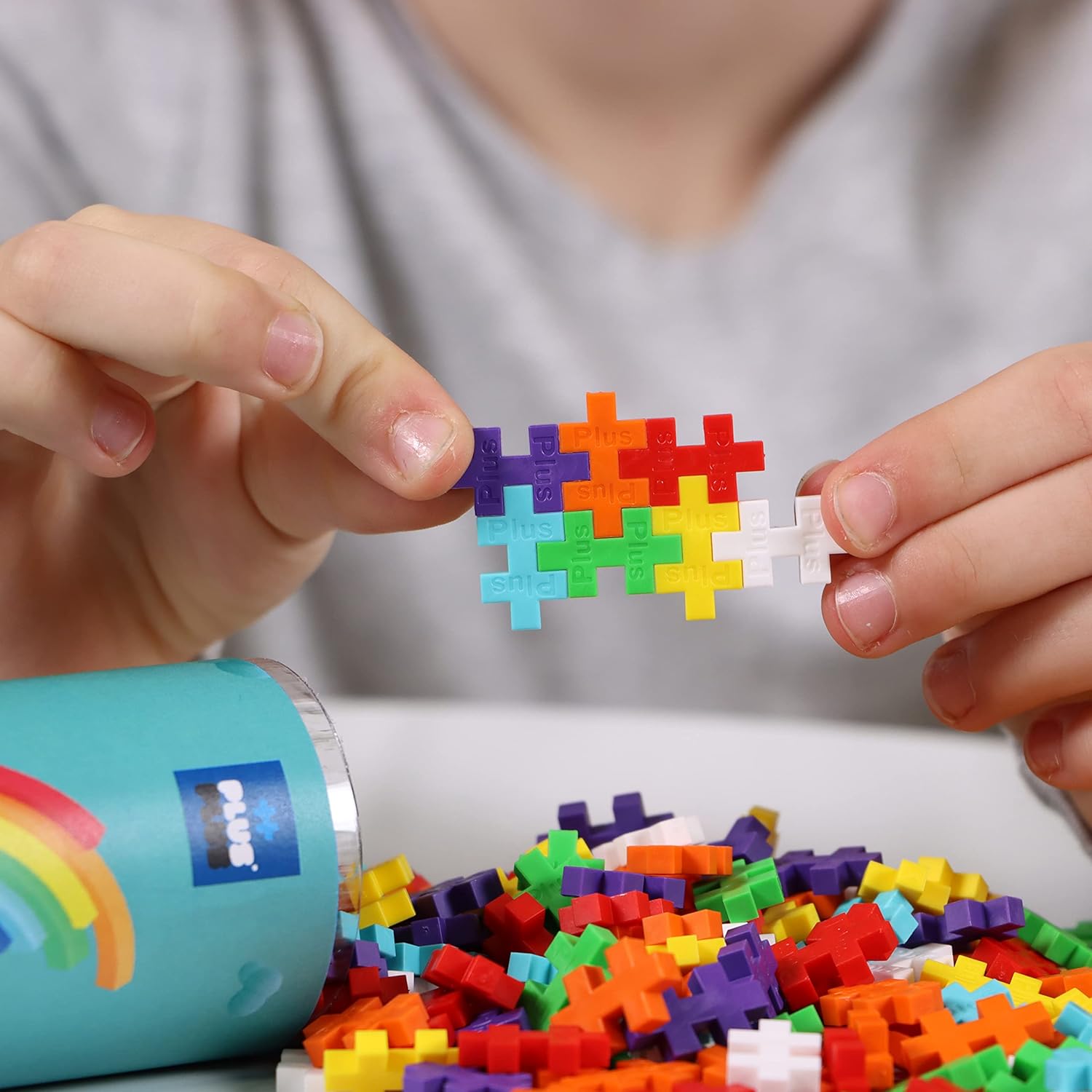 Plus-Plus Rainbow Mix Tube (100 pcs)