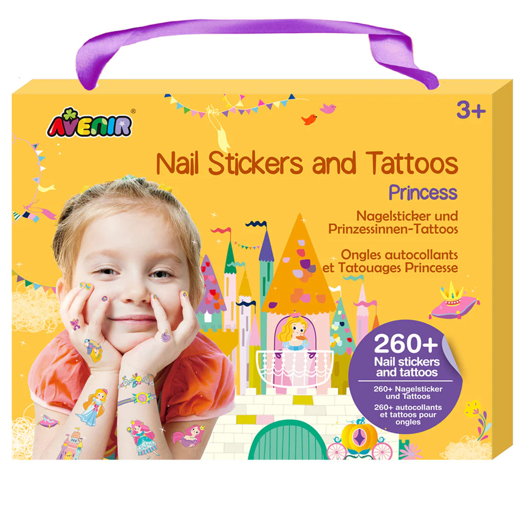 Avenir Nail Stickers and Tattoos - Princess