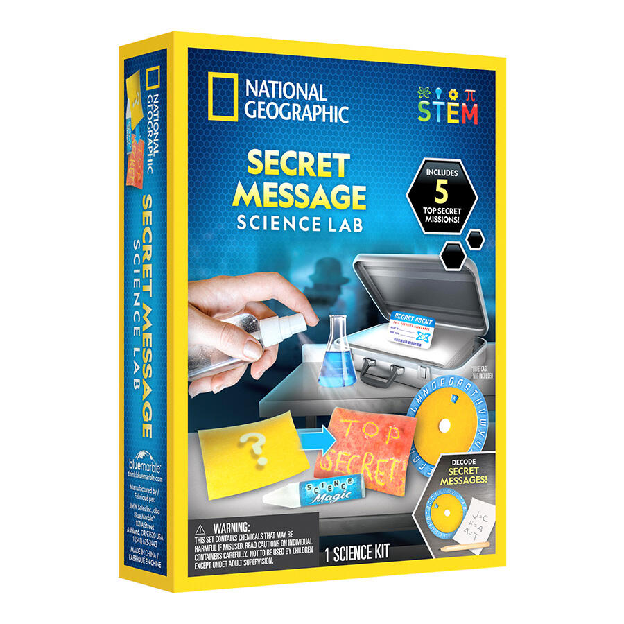National Geographic Secret Message Lab