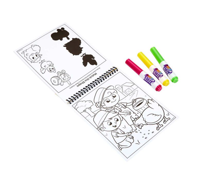 Crayola Farm Color and Erase Reusable Activity Pad