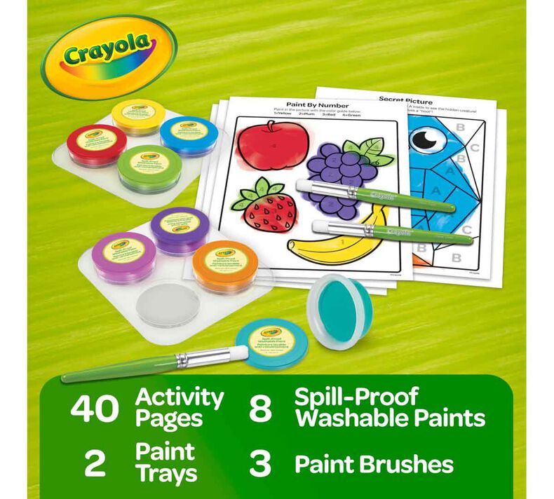 Crayola Spillproof Washable Paint Kit