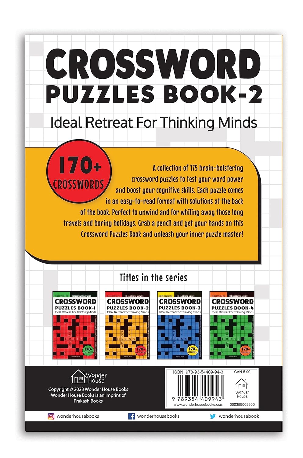 Crossword Puzzles Book 2