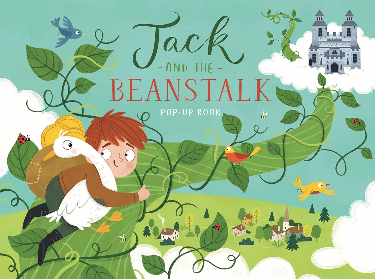 Fairy Tale Pop-Up Book Jack & The Beanstalk