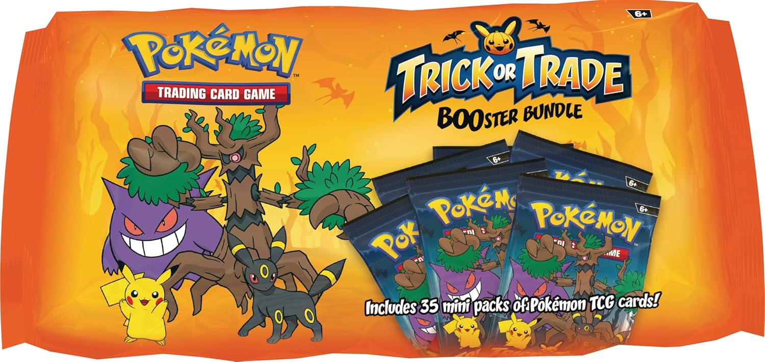 Pokemon TCG Trick Or Trade BOOster Bundle