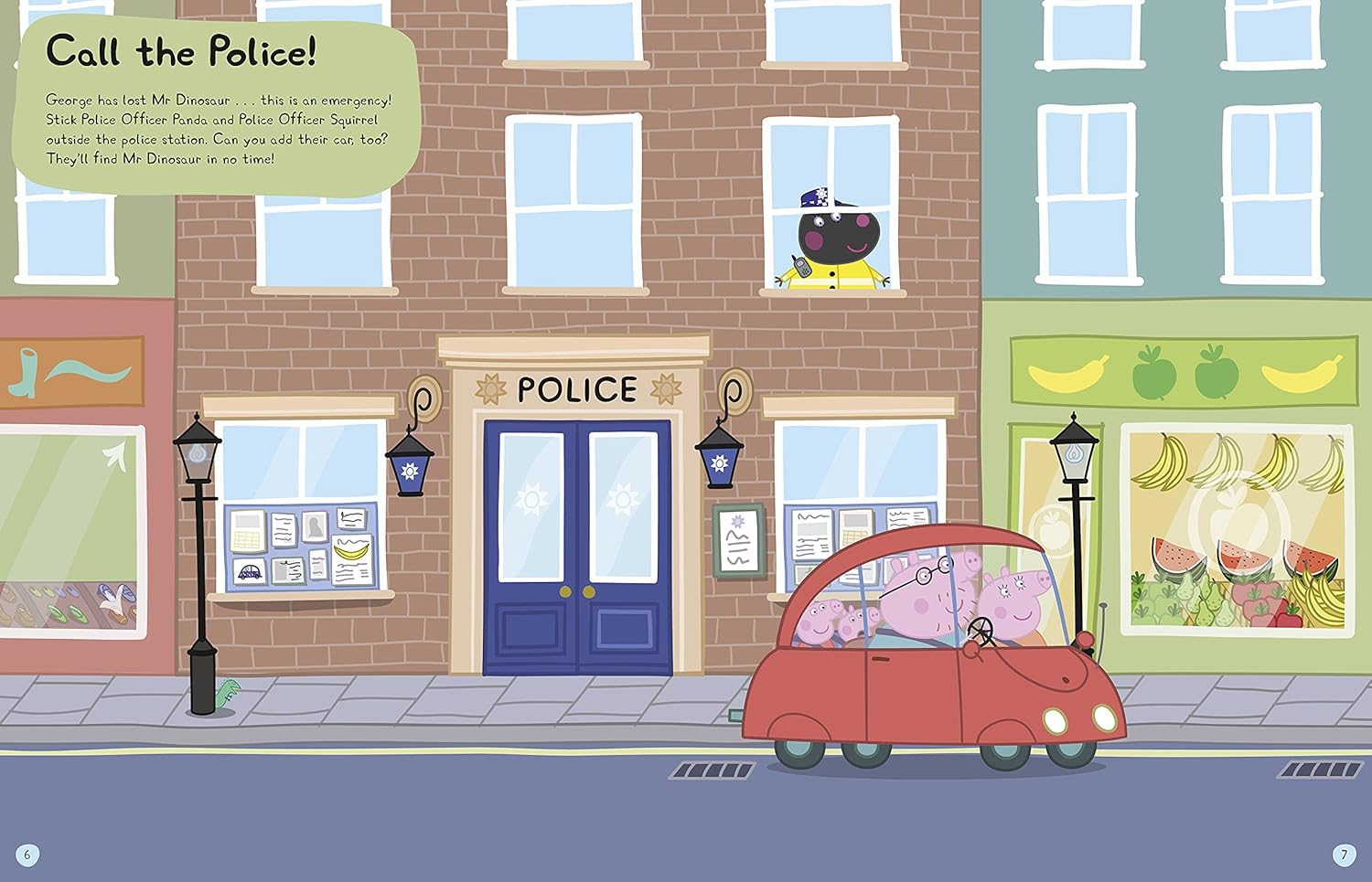 Peppa Pig: Emergency Heroes Sticker Book