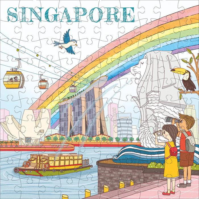 Singapore 100-piece Jigsaw Puzzle: ABC Explore Singapore