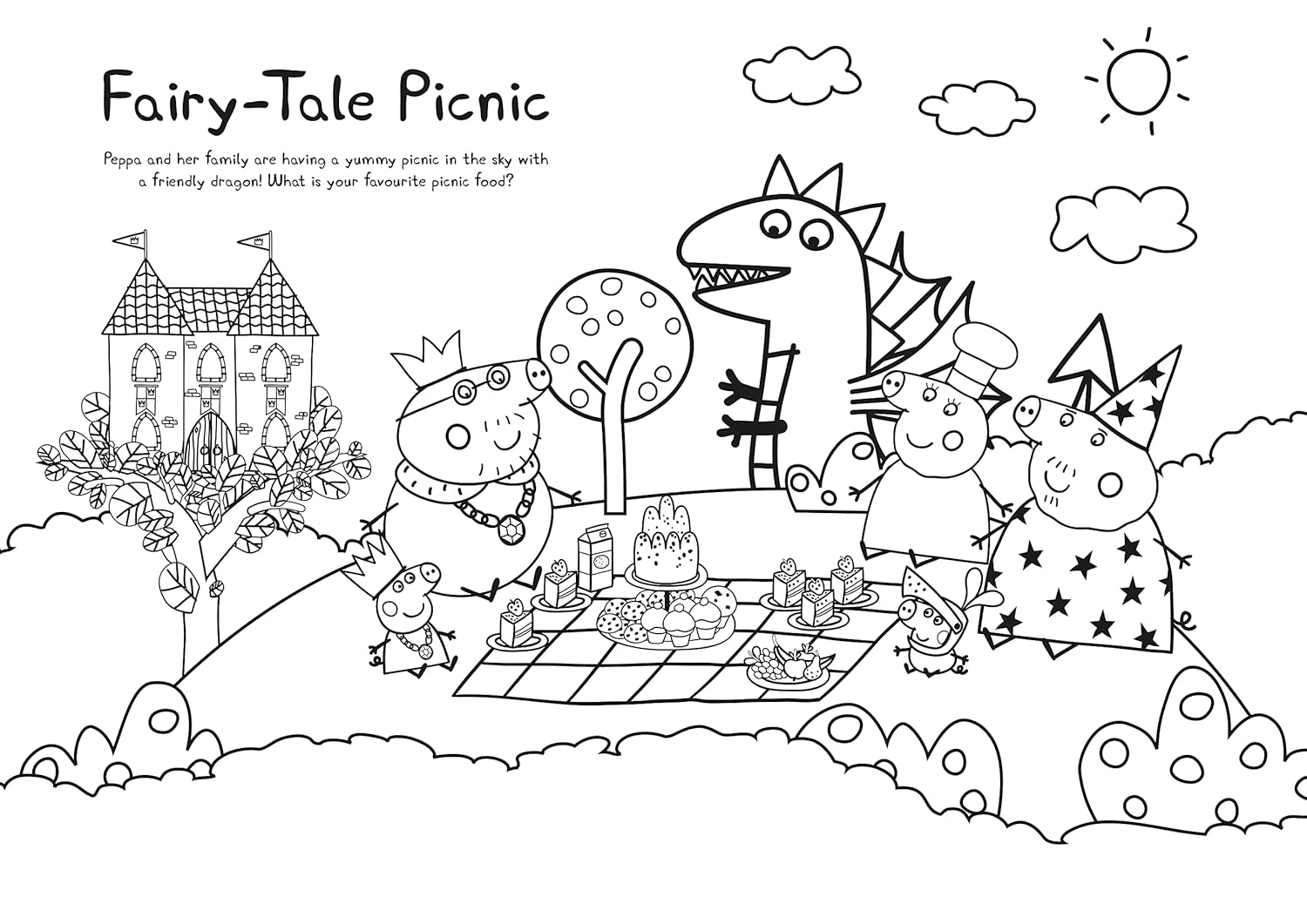 Peppas Magical Adventures Bumper Colouring Book