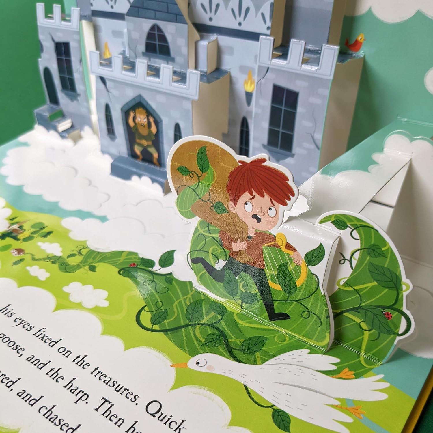 Fairy Tale Pop-Up Book Jack & The Beanstalk