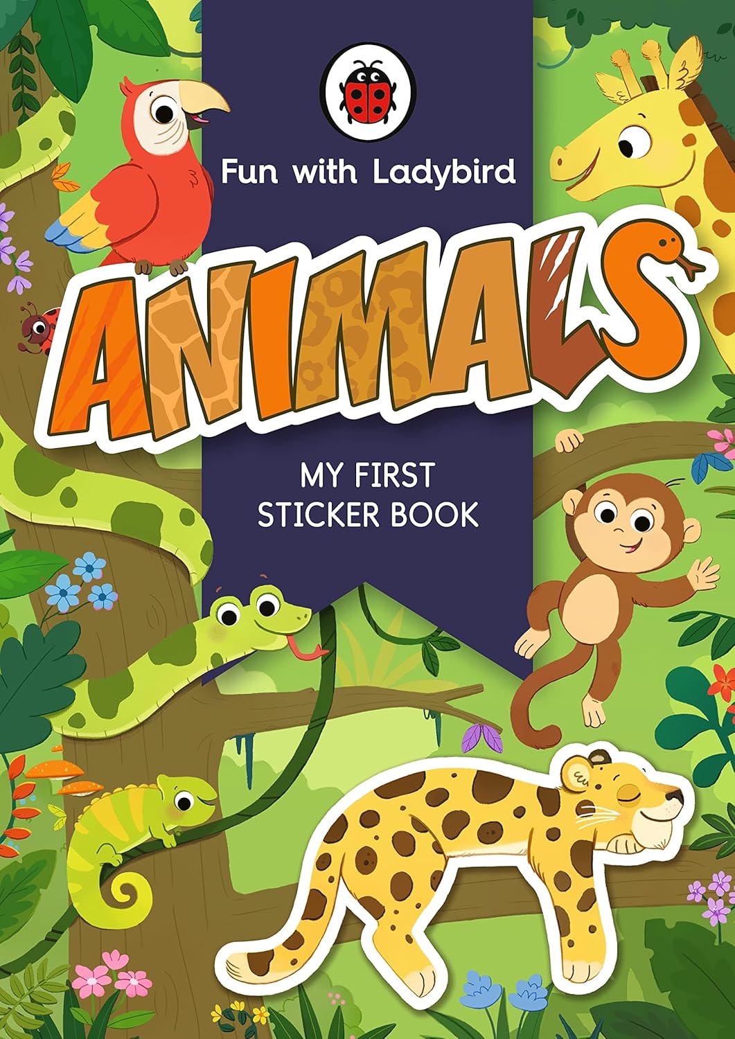 Fun With Ladybird My First Sticker Book: Animals