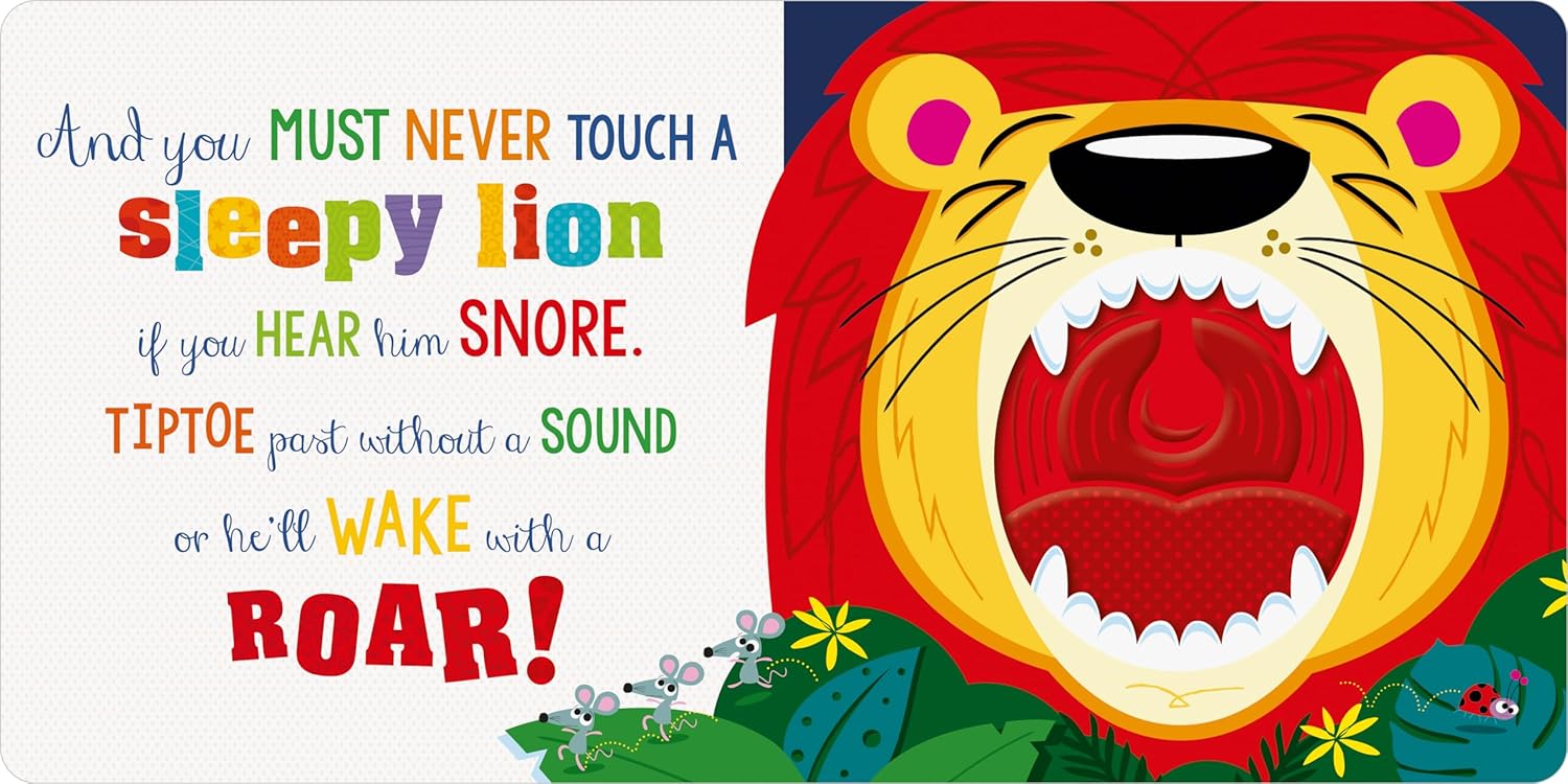 Never Touch a Sleepy Lion!