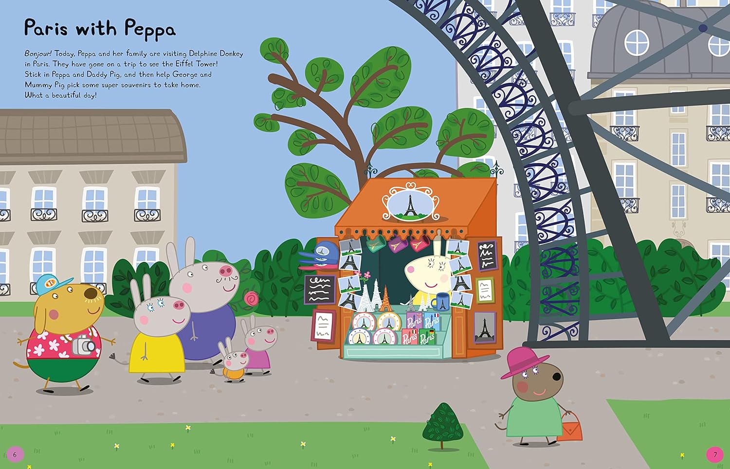 A Sticker Scenes Book: Peppas Travels