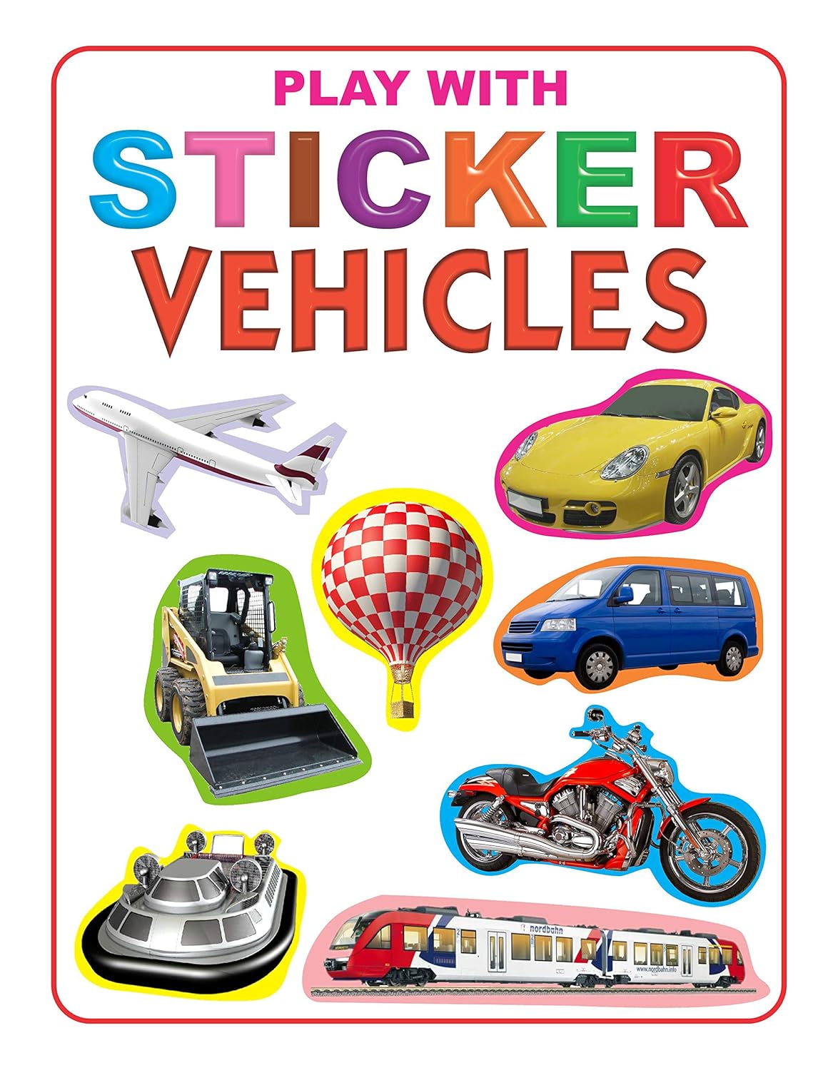 Play With Sticker: Vehicles