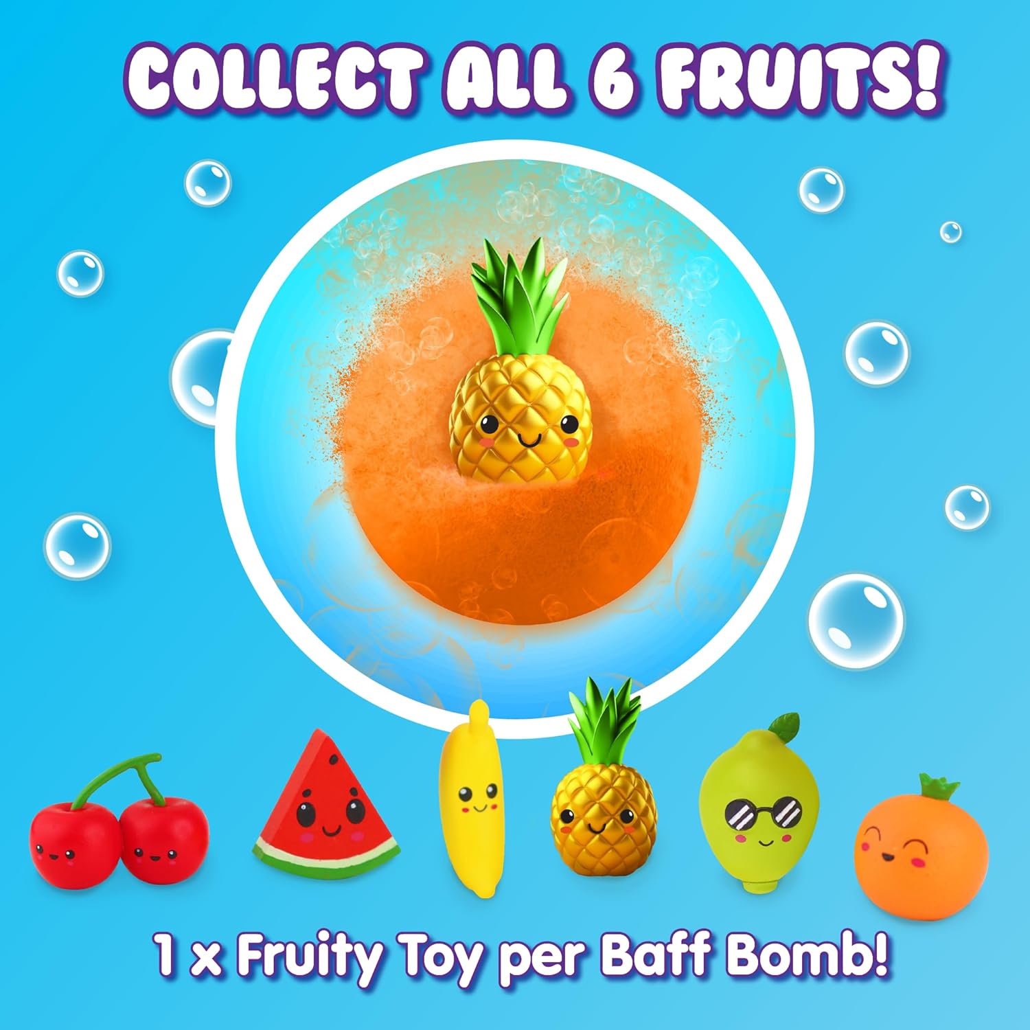 Zimpli Kids Baff Bombz Fruity Surprise