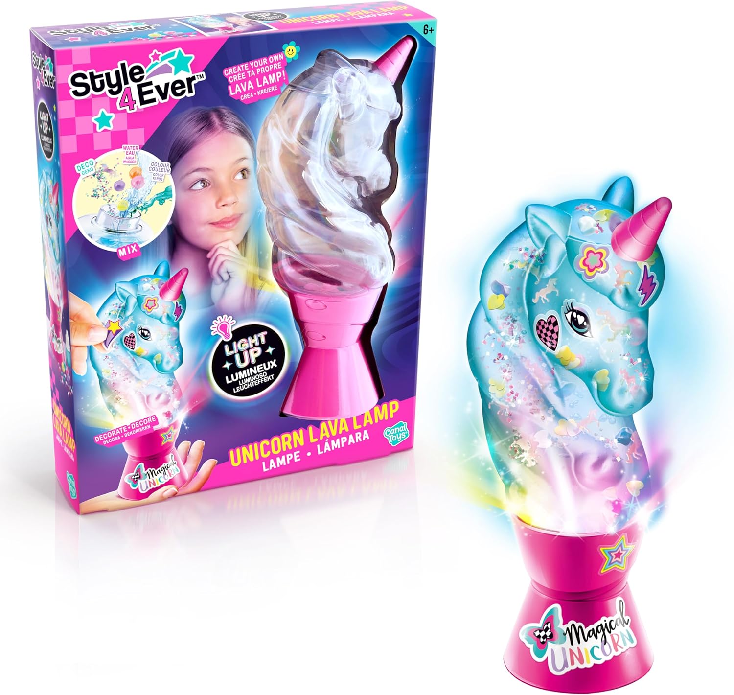 Style 4 Ever Unicorn Lava Lamp DIY