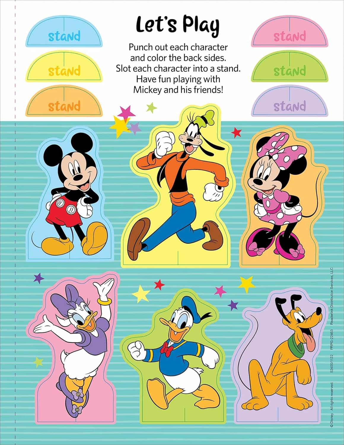 Disney Mickey: My First Big Sticker Book